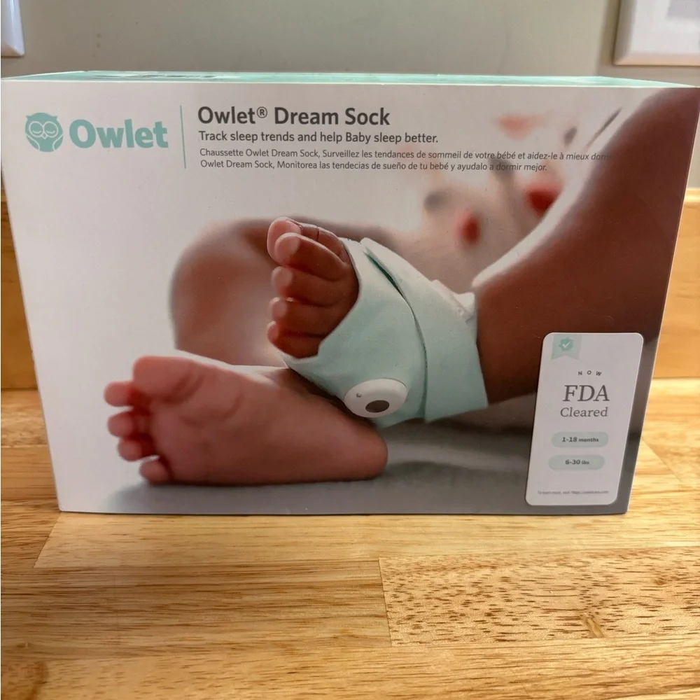 Owlet Baby Sleep Monitor Sock - Mint